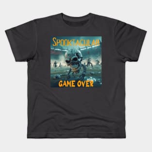 Spooktacular GAME OVER Kids T-Shirt